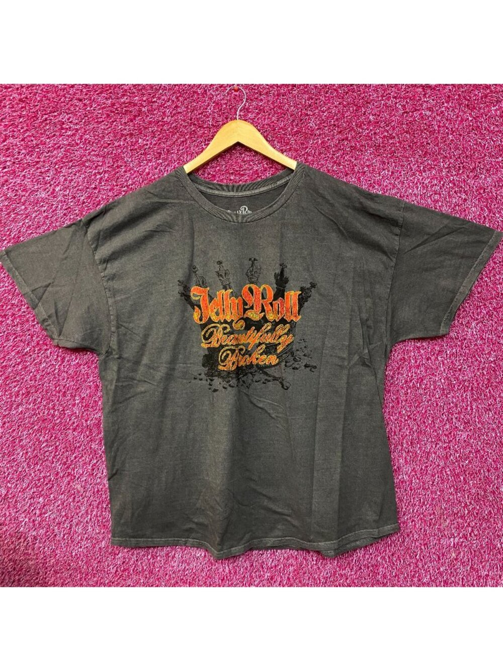 Jelly Roll Beautifully Broken Graphic Album T-shirt 2XL